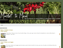 Tablet Screenshot of market2meal.com